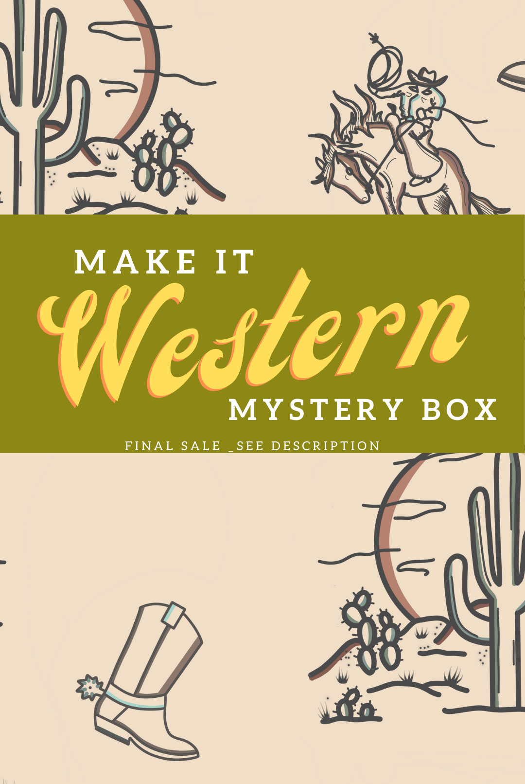 Surprise Western BOX 2.0 ((Pick Your Size)) (2 sizes of boxes))