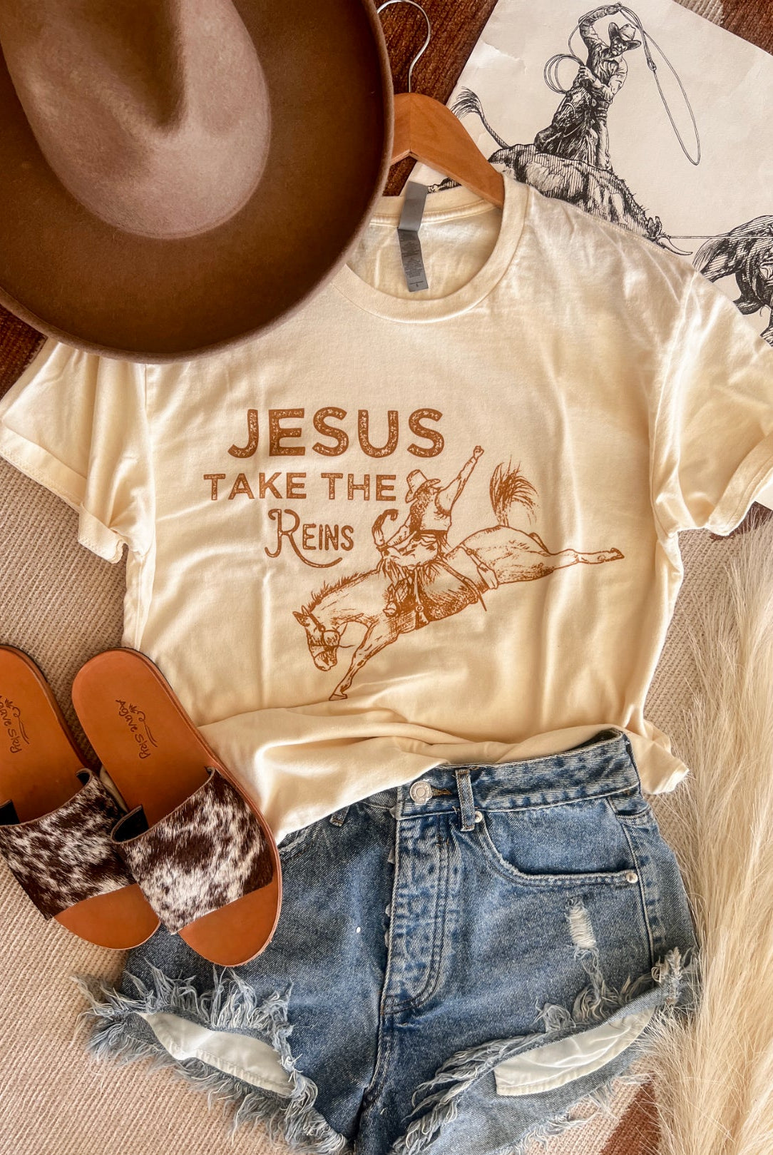 Jesus Take The Reins Tee