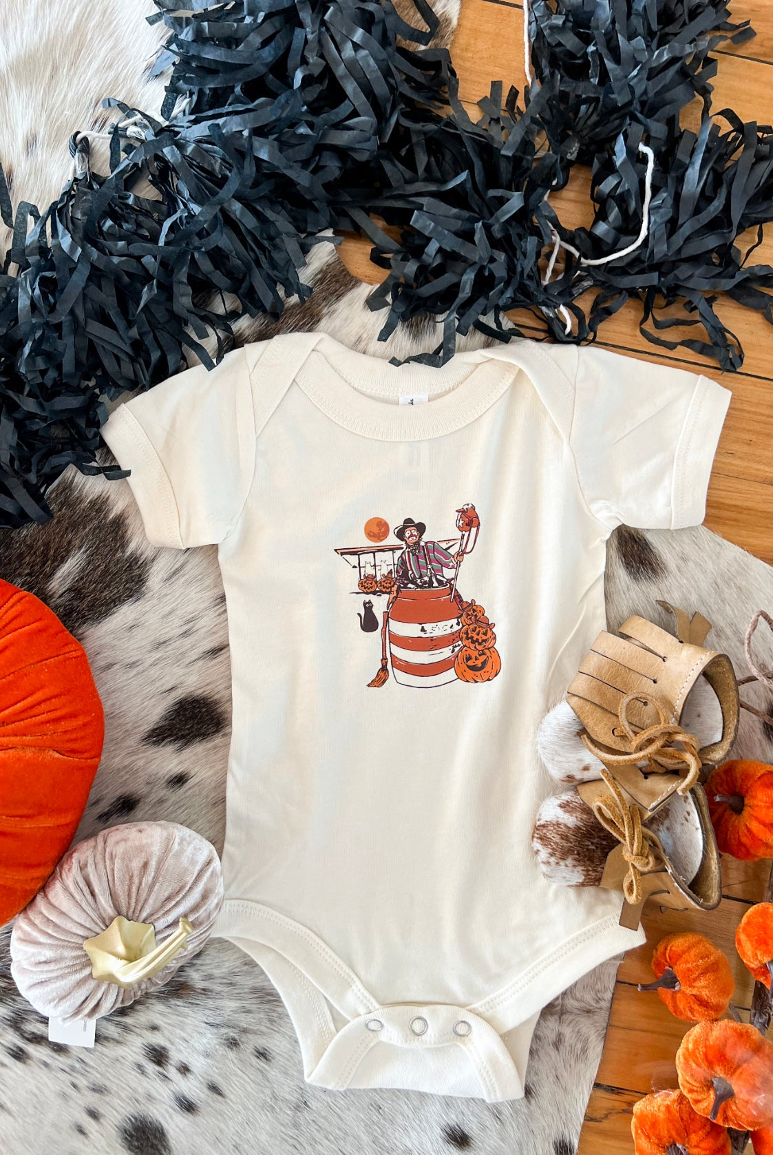 Halloween Clown (Cream)(Onesie/Tee)