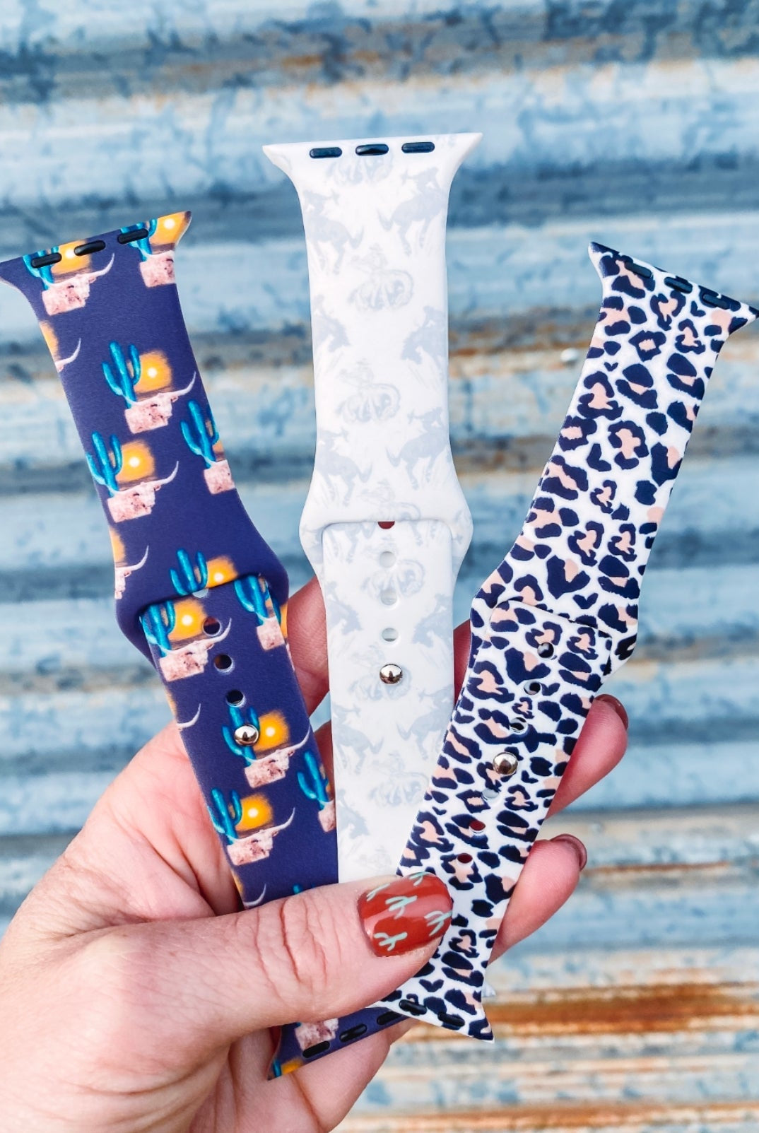 Western Boujee Series Silicone Watch Smart Band (38/40 mm)