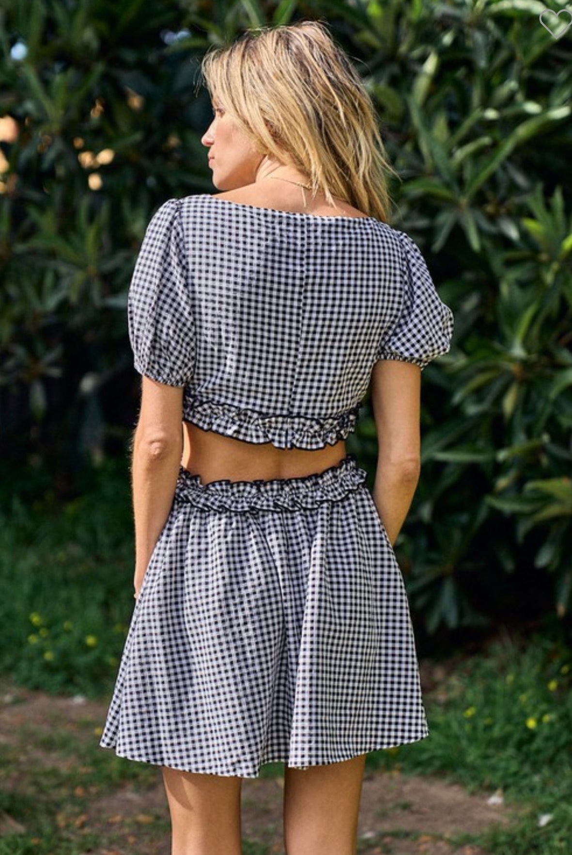 Beth Dutton Plaid Dress (blue)