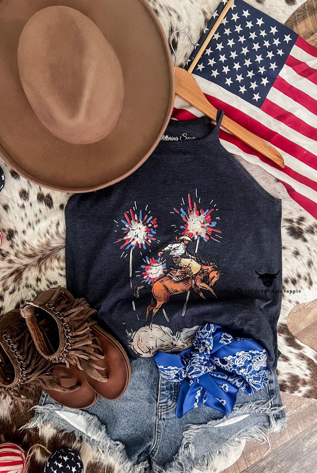 Western 4th Of July - Cody Freedom (Denim)