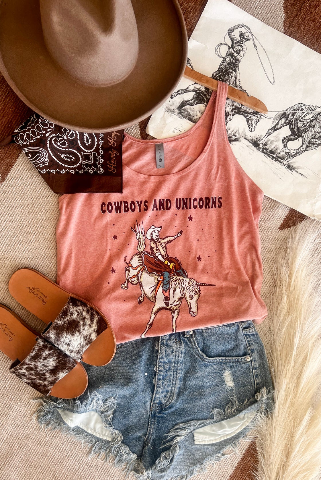 Cowboys & Unicorns Tank