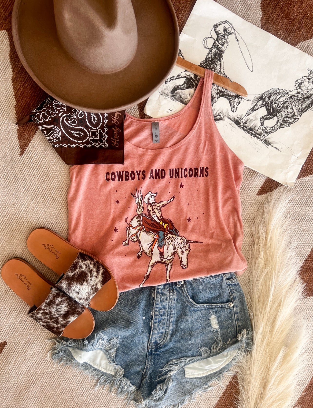 Cowboys & Unicorns Tank