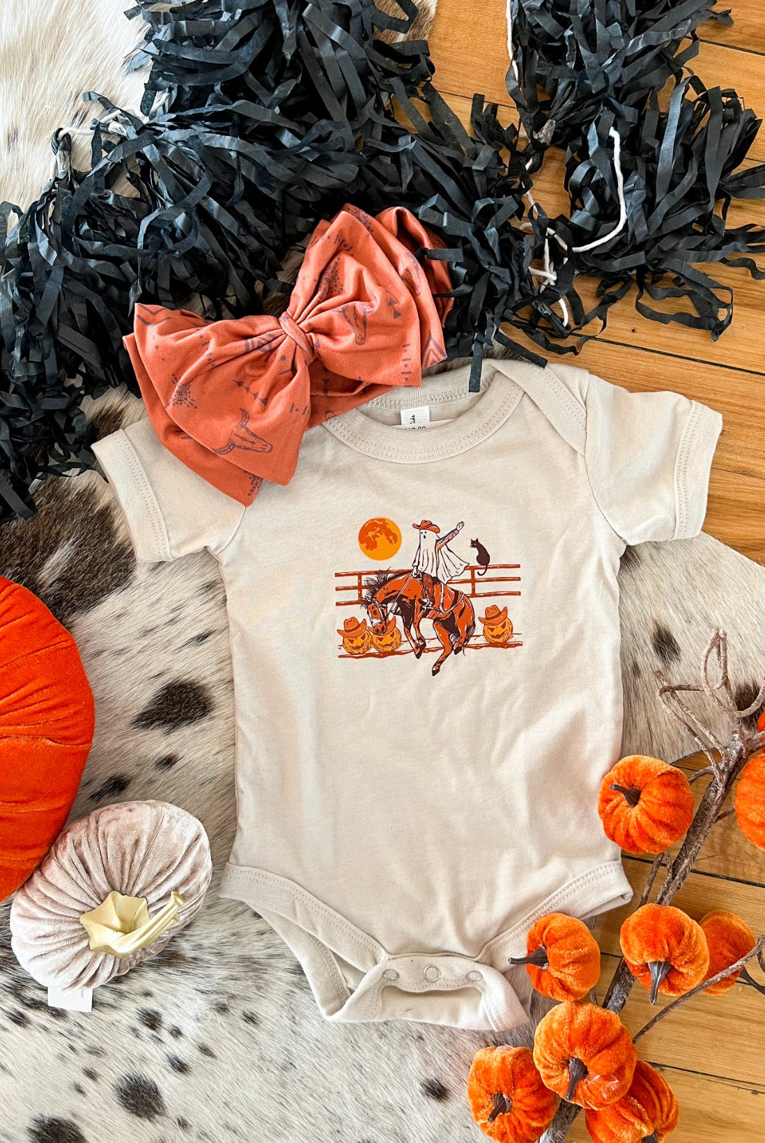 Ghost Cowboy (cream)(Onesie/Tee)