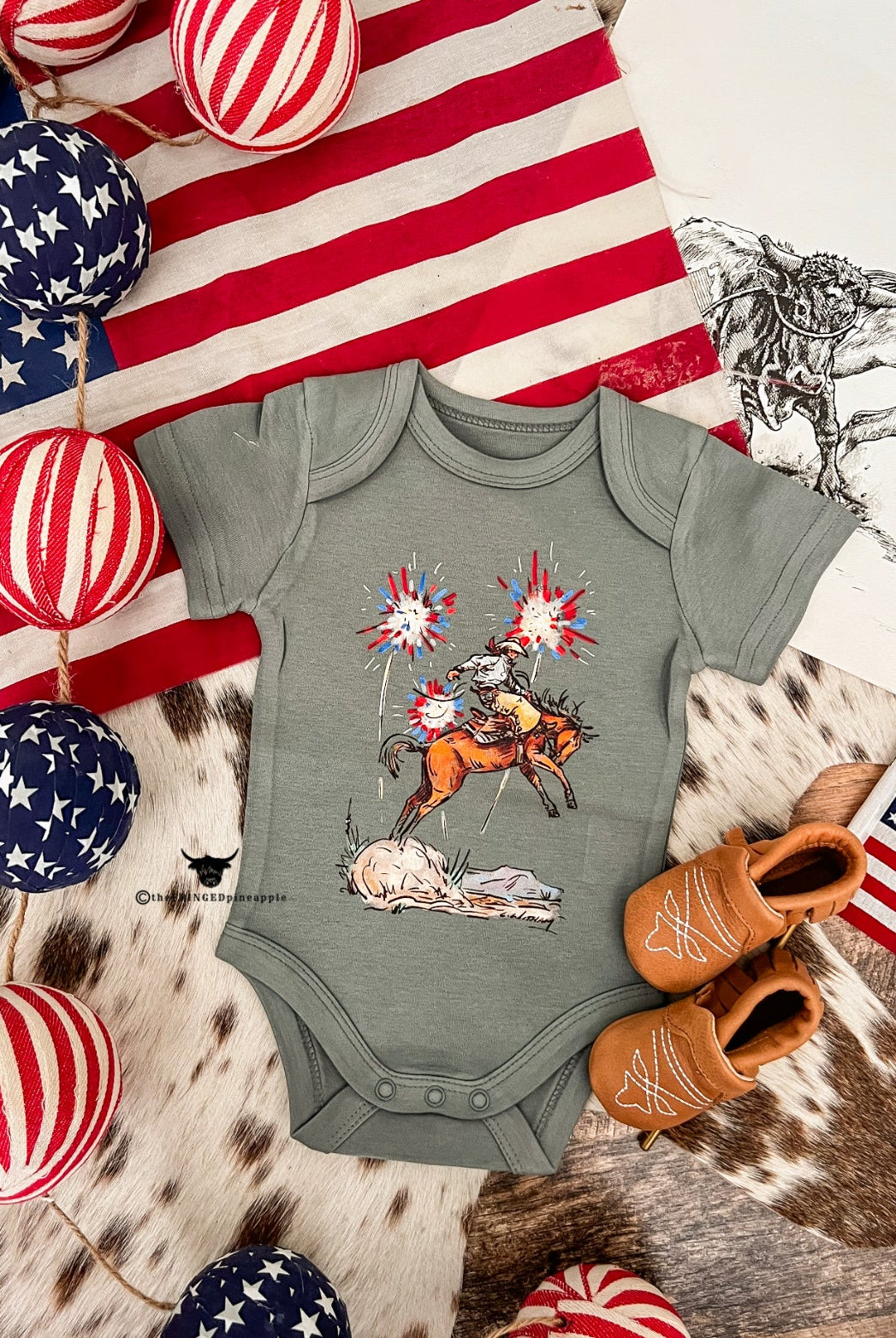Western 4th Of July - Cody Freedom (Infant/Toddler/Youth)