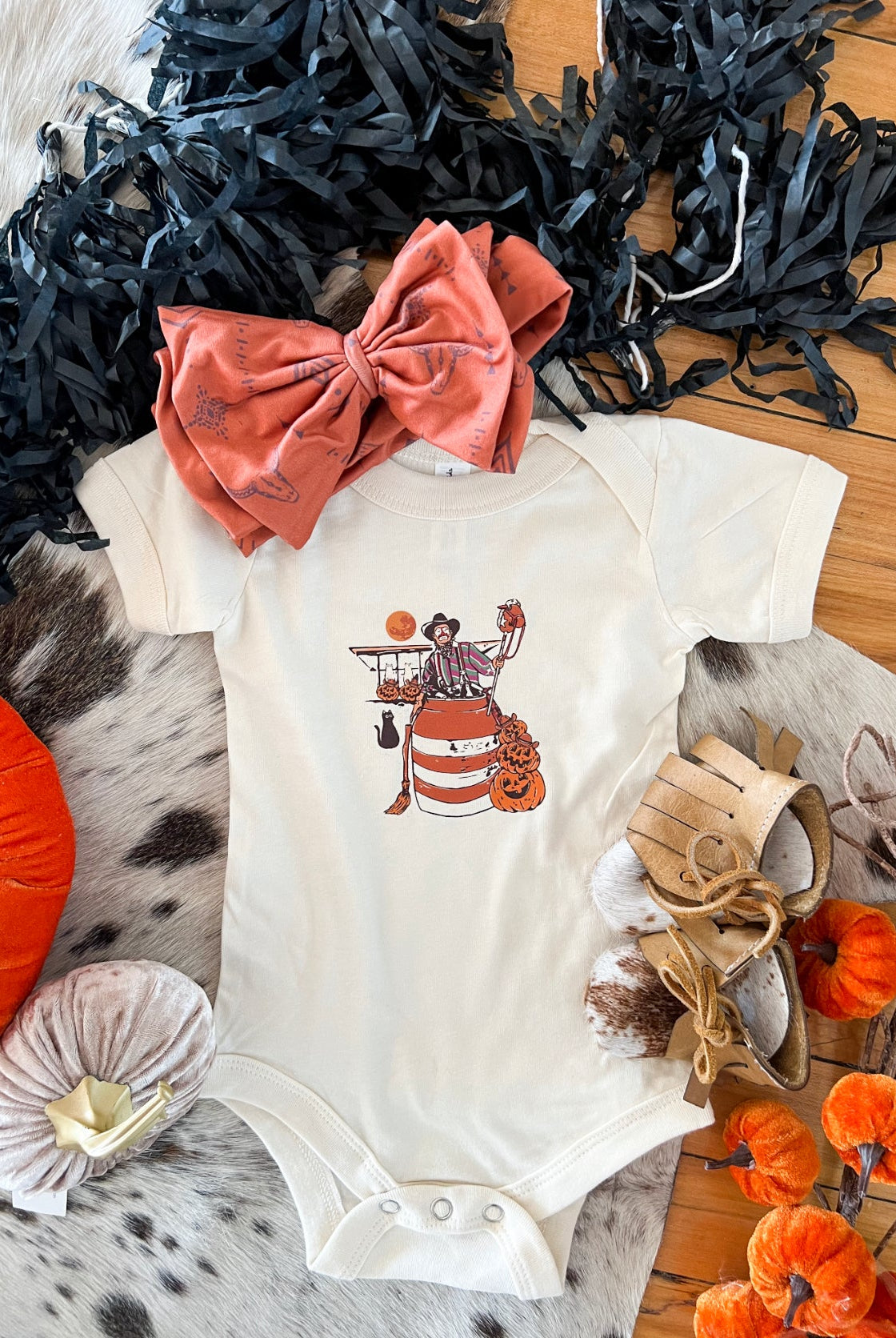 Halloween Clown (Cream)(Onesie/Tee)