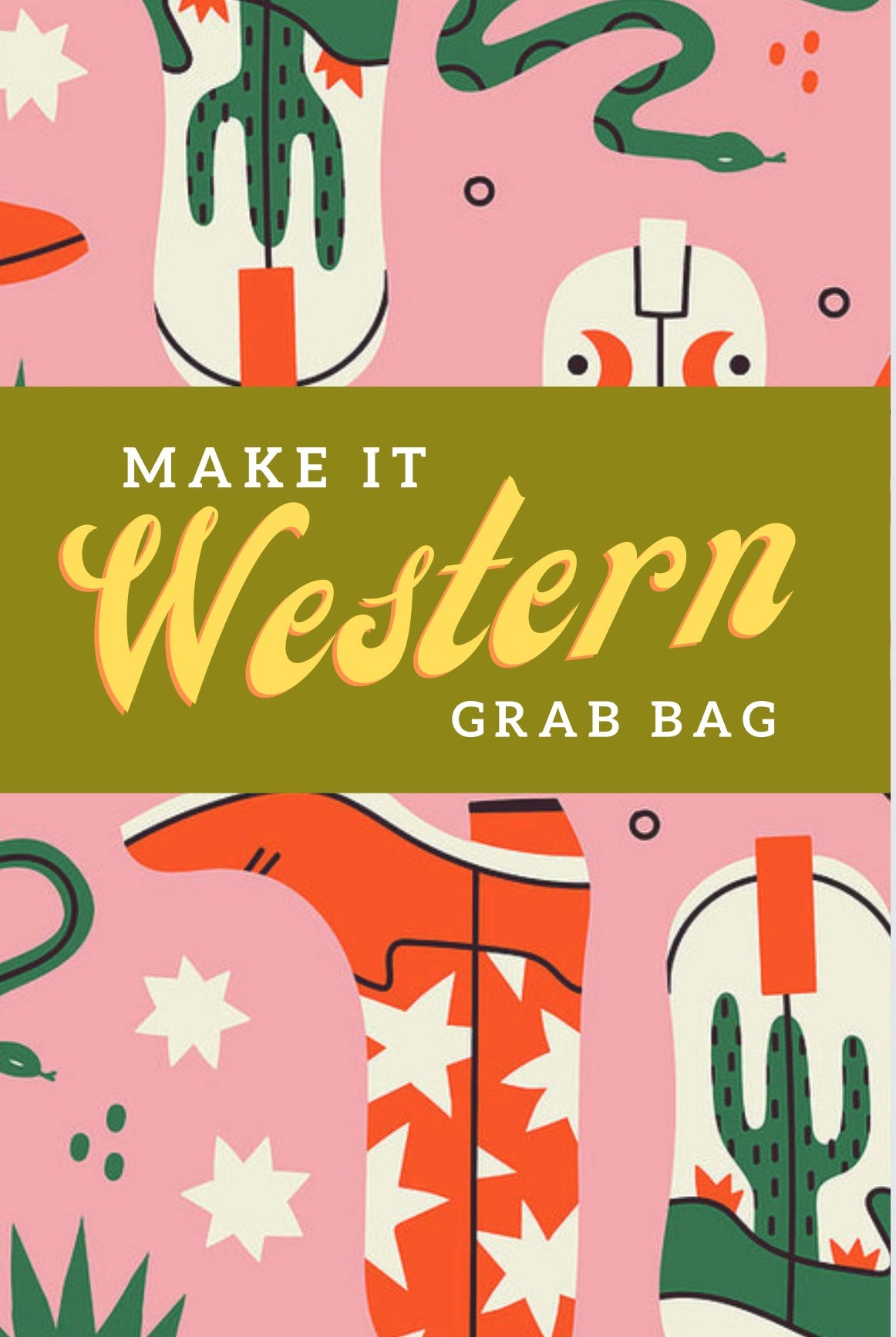 Make It Western Mystery Shoe Bag