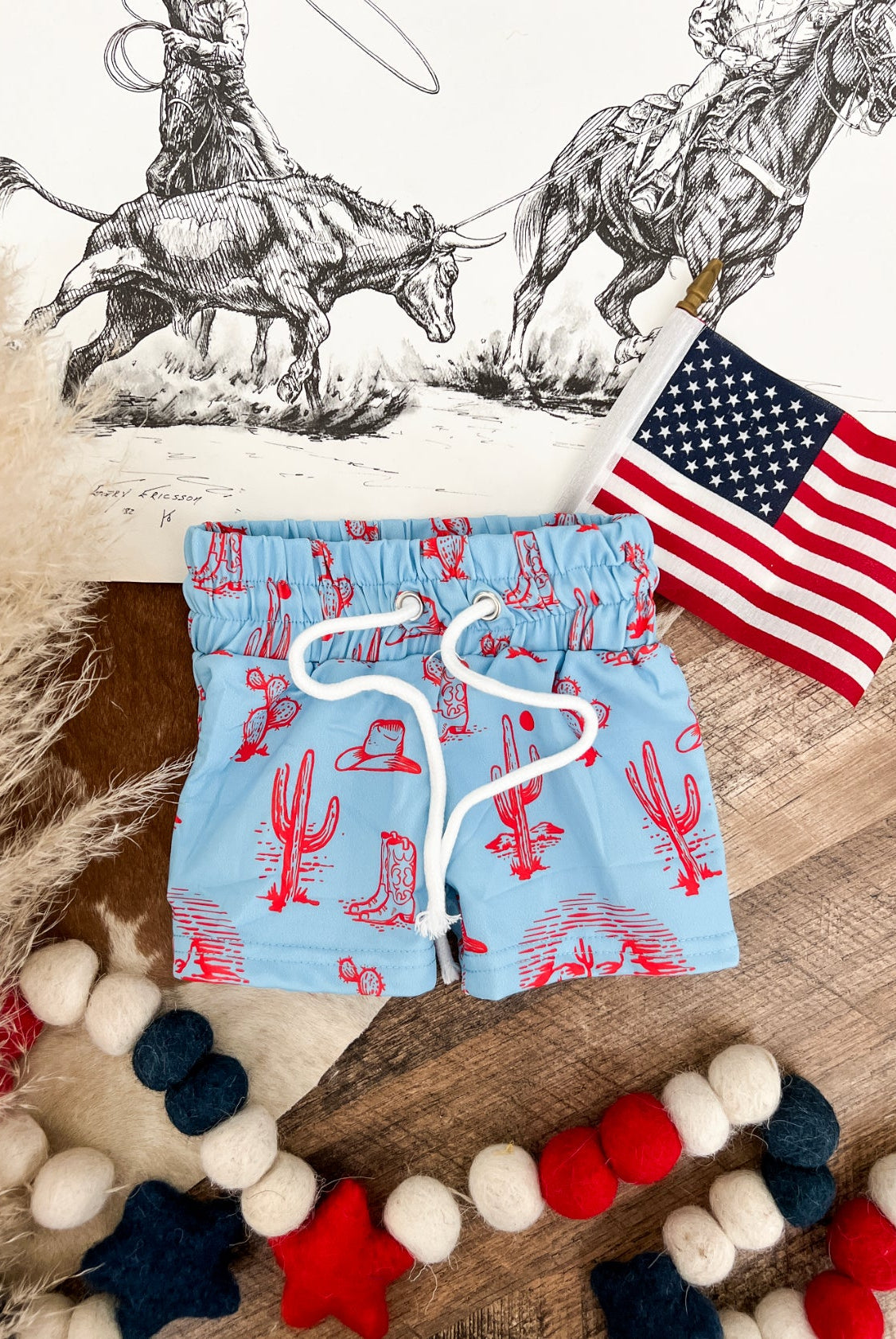 Desert Boots Swim Trunks (little kid)(final sale)