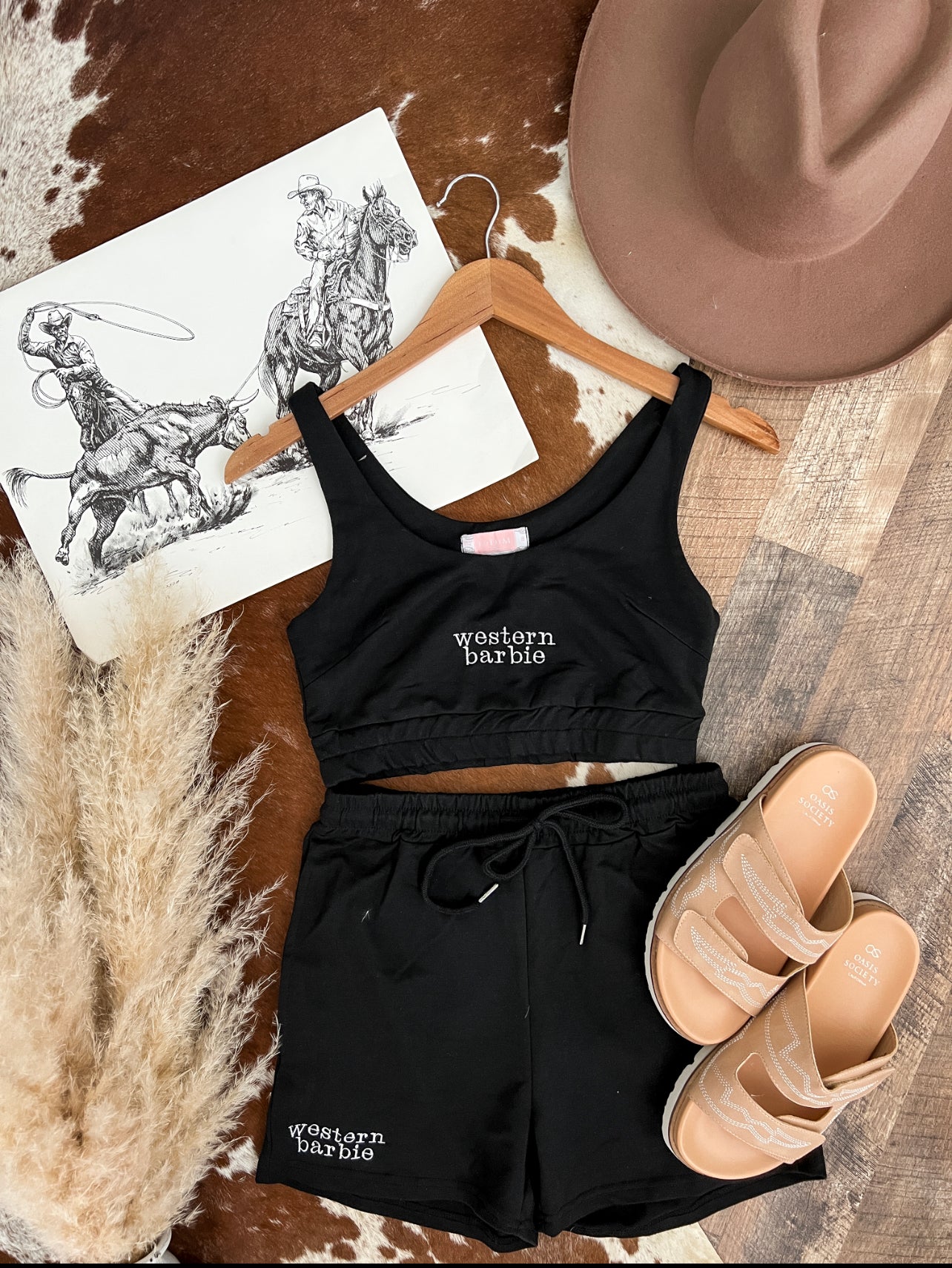 Western Barbie Western SET (black)