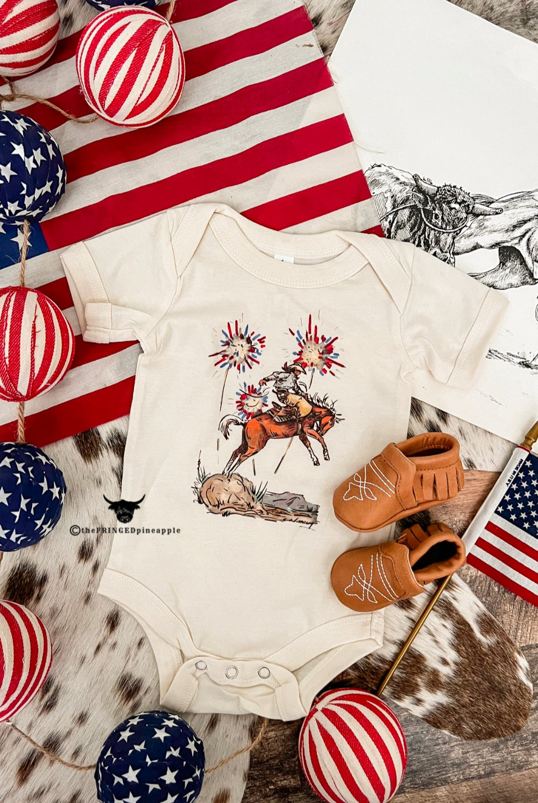 Western 4th Of July - Cody Freedom (Infant/Toddler/Youth)