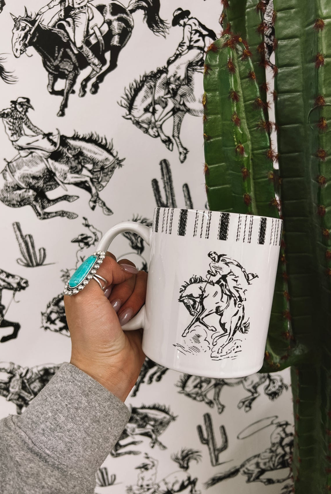 Bronc Horse Cup Mug