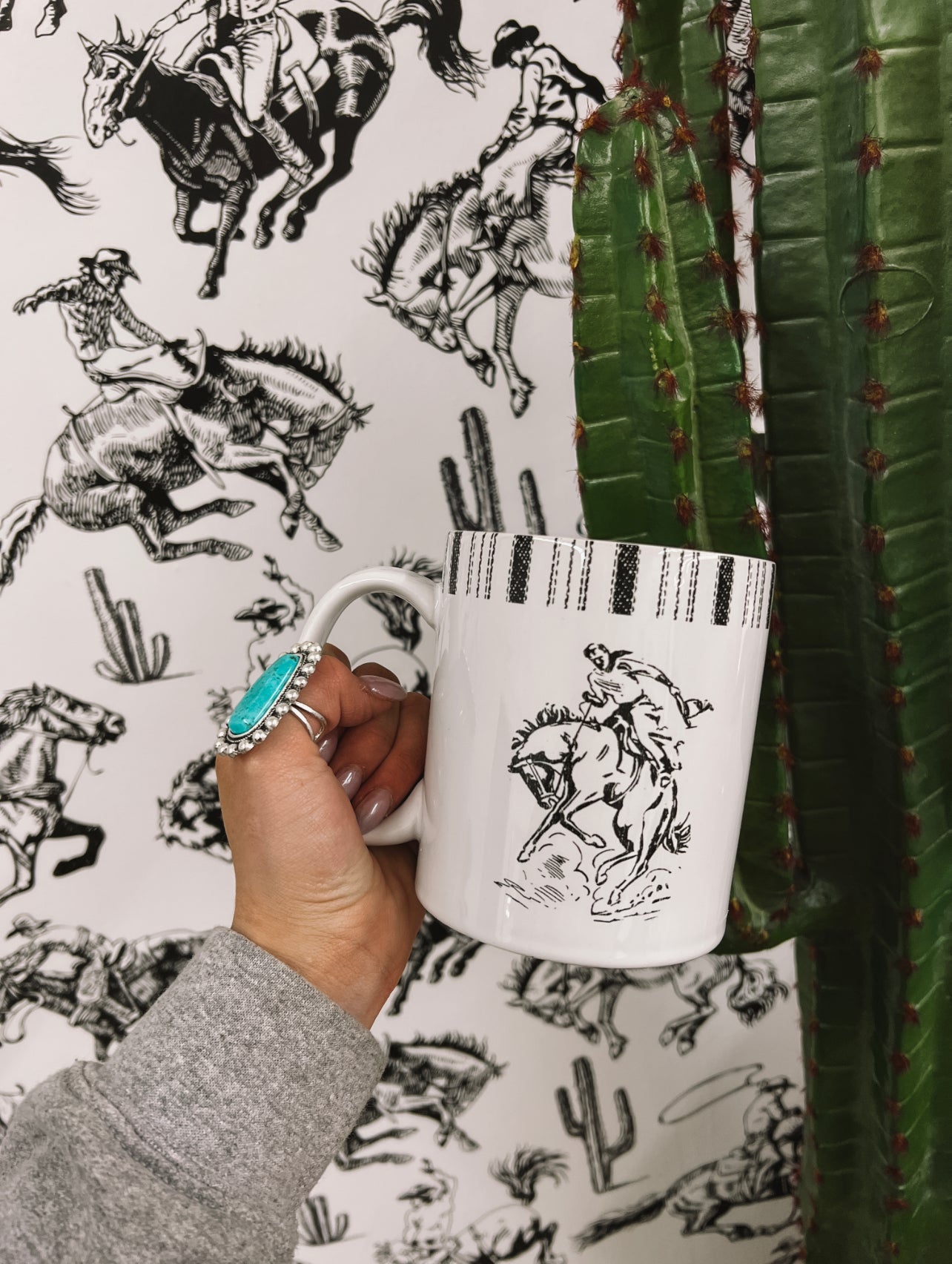 Bronc Horse Cup Mug