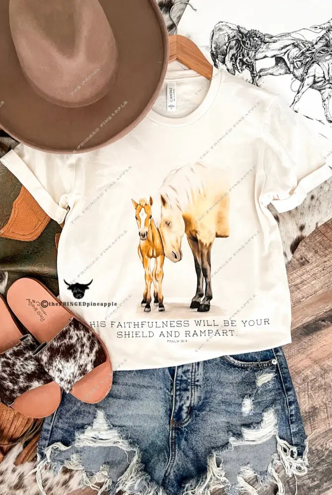 Mama Colt Tee or Sweatshirt (cream) (Adult)