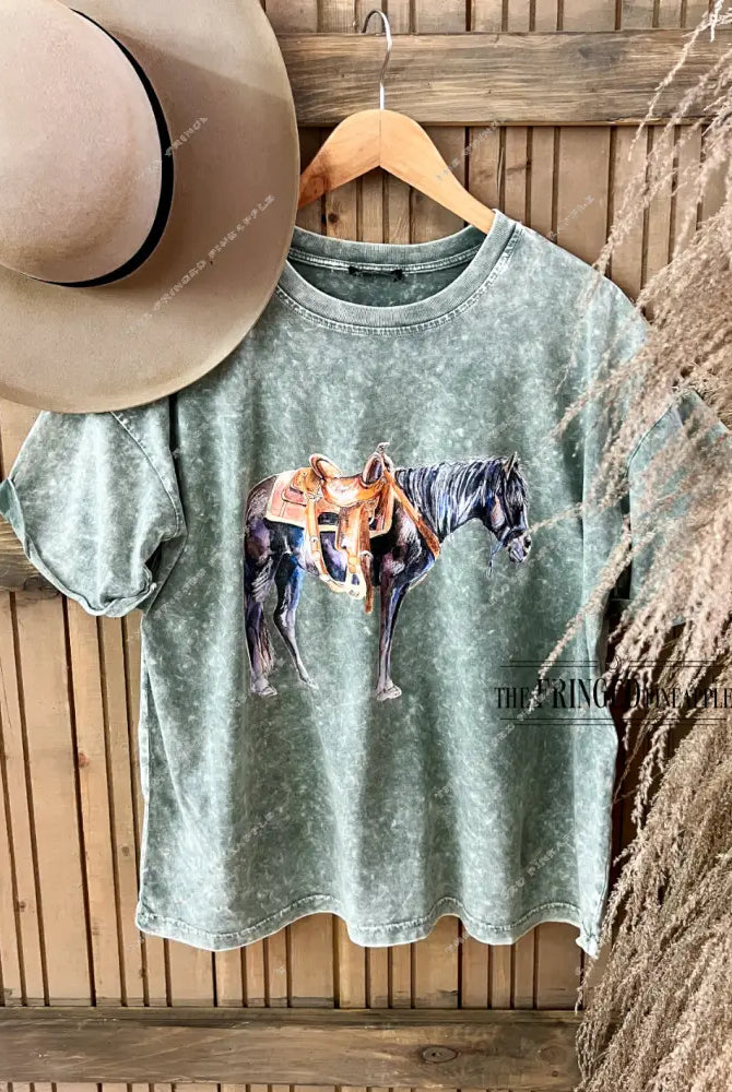 Ole Trusty Tee(Adult)(Acid Green)