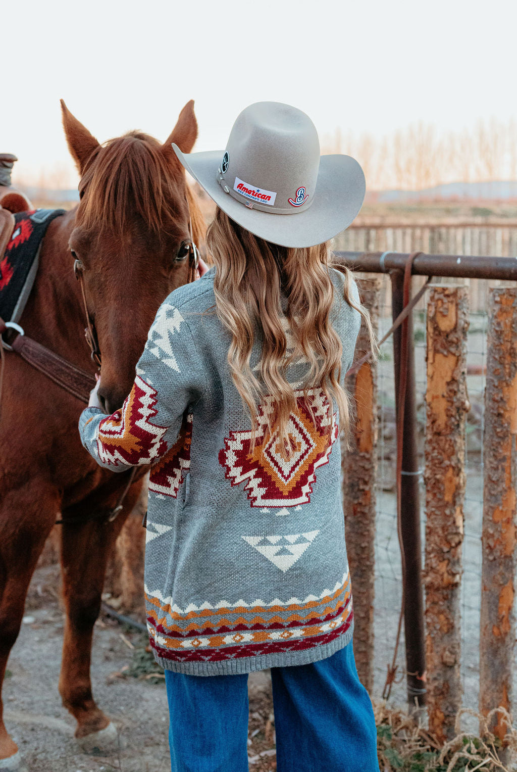 The Alpine Aztec cardigan