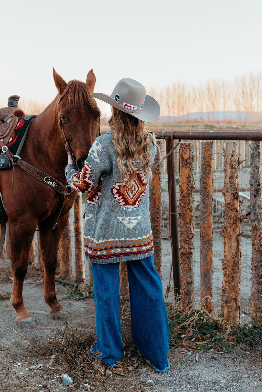 The Alpine Aztec cardigan