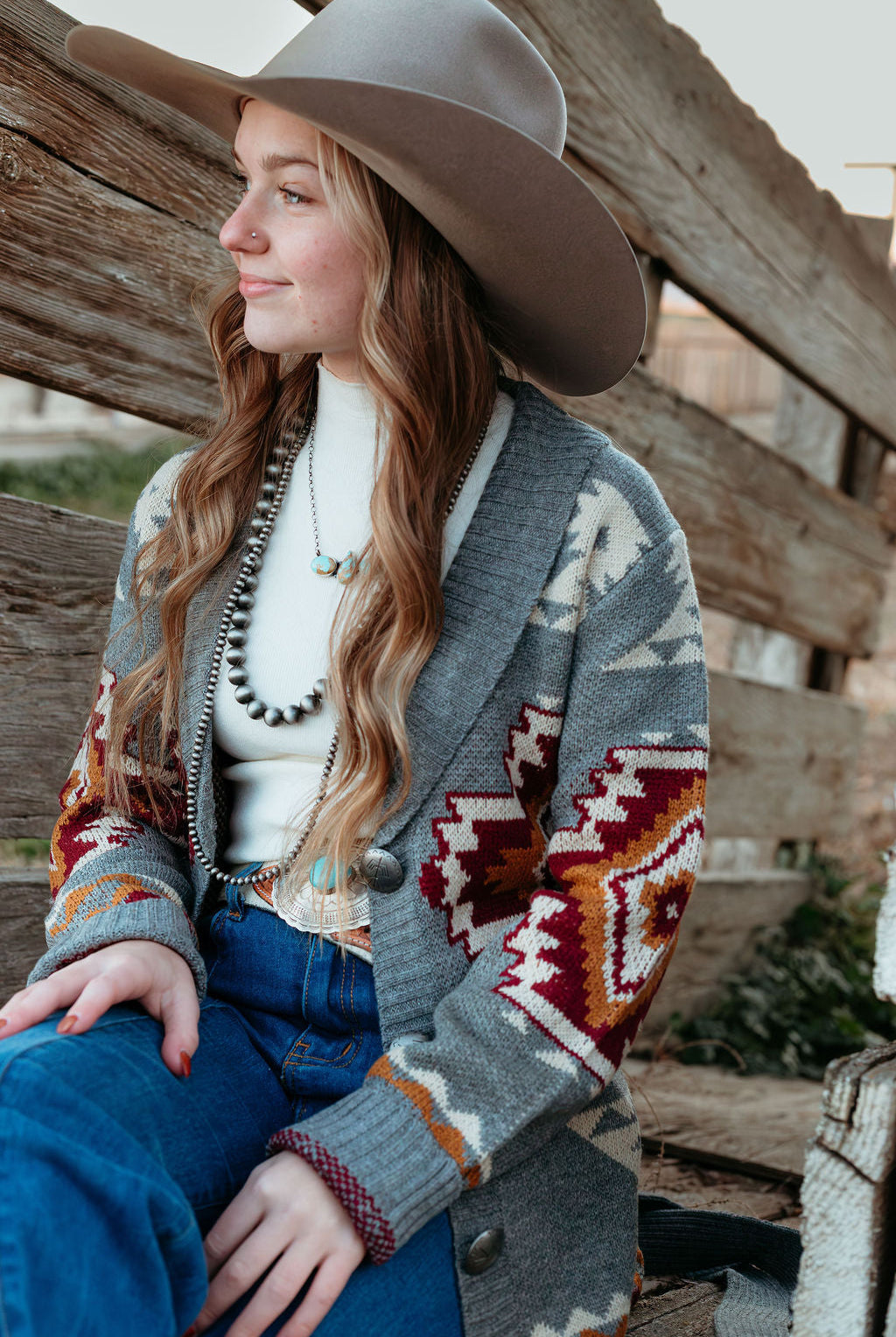 The Alpine Aztec cardigan