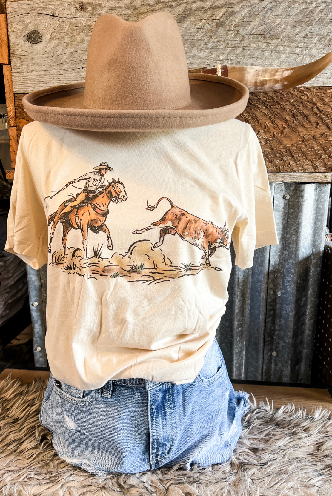 Cody Roper S/S Tee (Adult) (Cream)