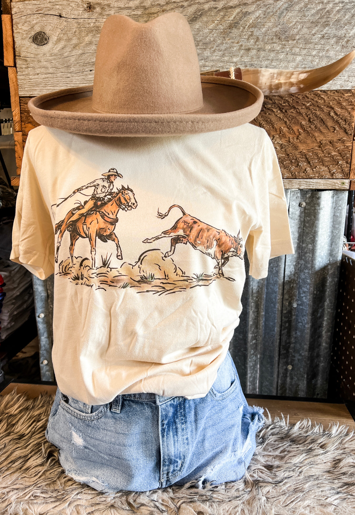 Cody Roper S/S Tee (Adult) (Cream)