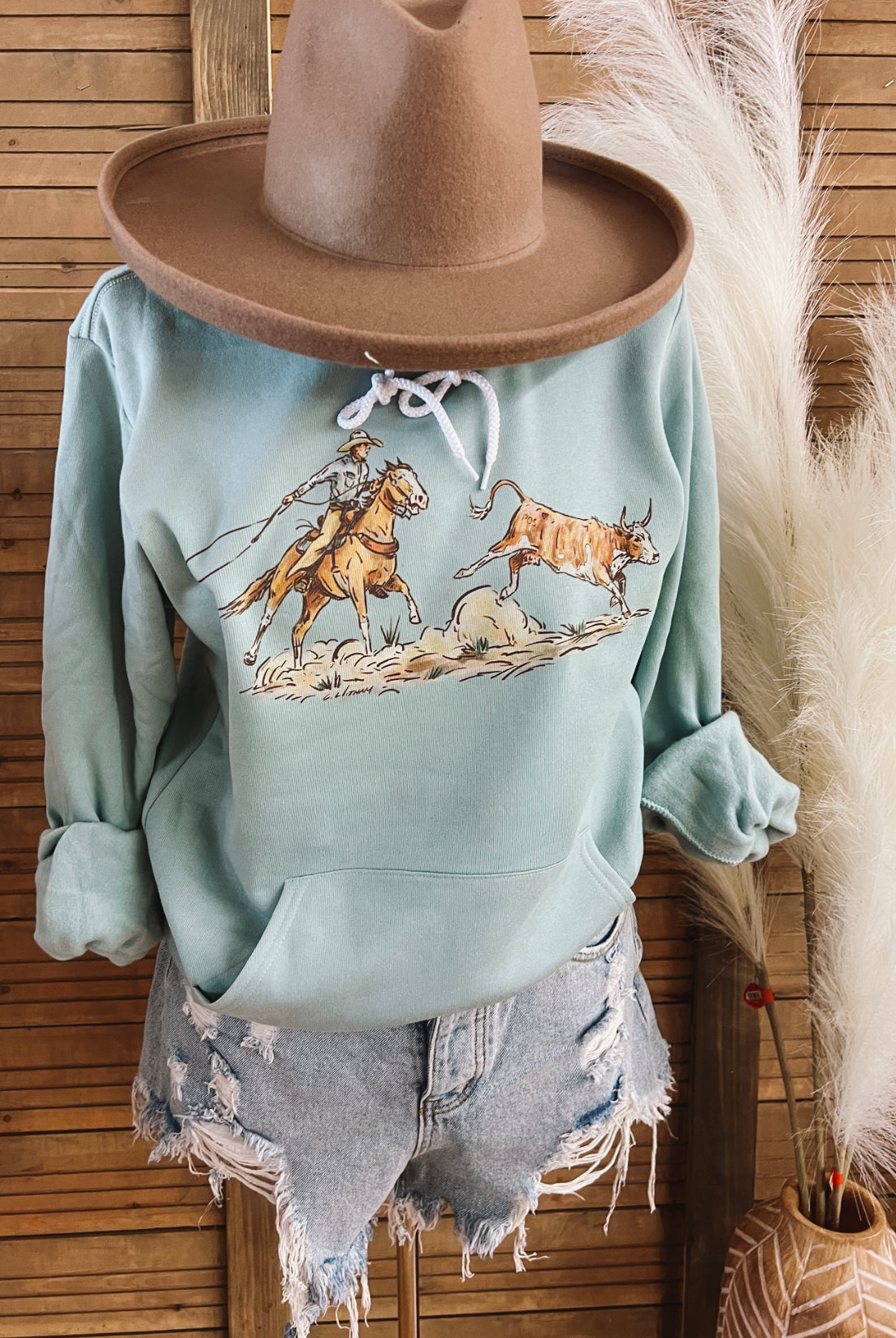 Cody Roper Hoodie (Adult)(Seafoam)