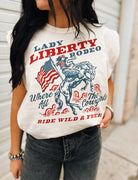 Lady Liberty Rodeo Muscle Tank