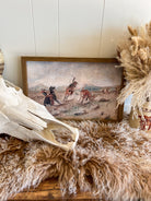 The Wild Cowboys Bull Round Cowboys Sign(see description on website for extra cost)