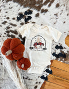 College of Cowboos Halloween Design Onesie/Tee (little kid)(cream)