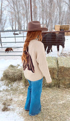 Giddy Up Horse Sweater - Lighter Knit
