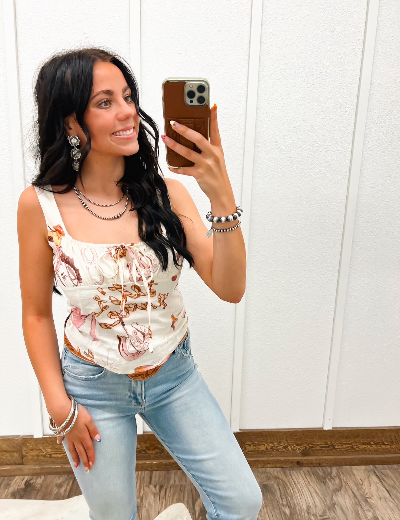 Cowgirl Sweetheart Coquette Tank Tops