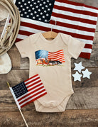 Stars Stripes & Saddle Rides- Infant (onesie)/Toddler/Youth (tee)