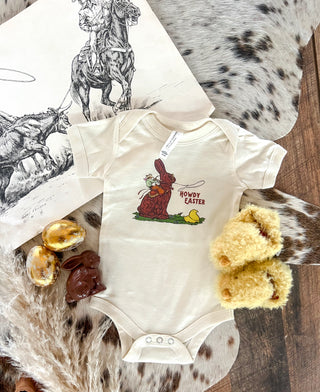 Howdy Cowboy Easter Tee/Onesie(little kid)