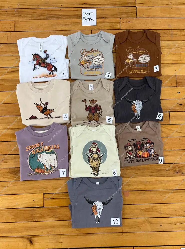 3-6M Onesie/Bubble Romper Sample Sale(Finale Sale)🌵