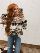 Aztec Amigo Sweater Tops - Sweaters