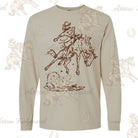 Cody Rank Roan Sketch | Western Heritage Long Sleeve Tee
