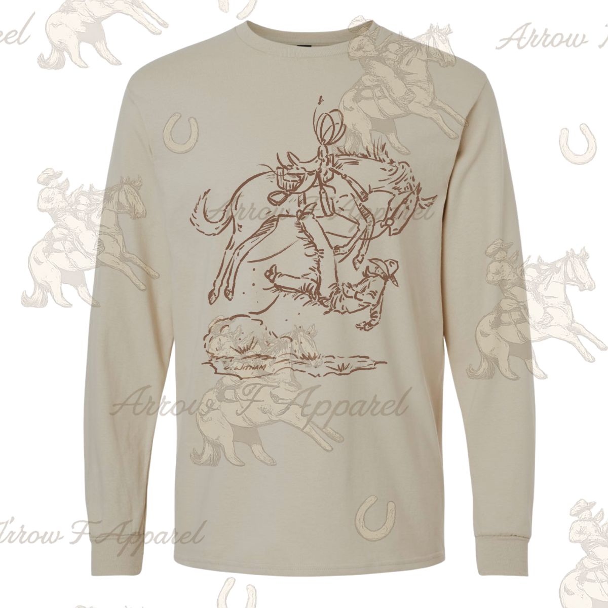 Cody $h!t Sandwich Sketch | Western Heritage Long Sleeve Tee