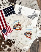 Cowgirls Wild And Free Cream Stars(Infant/Toddler)