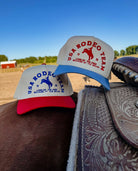 USA Rodeo Team Embroidered Trucker Hat