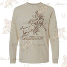 Cody Top Notch Buckeroo Sketch | Western Heritage Long Sleeve Tee