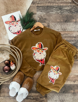 Cowboy Santa Set(Cropped Camel)