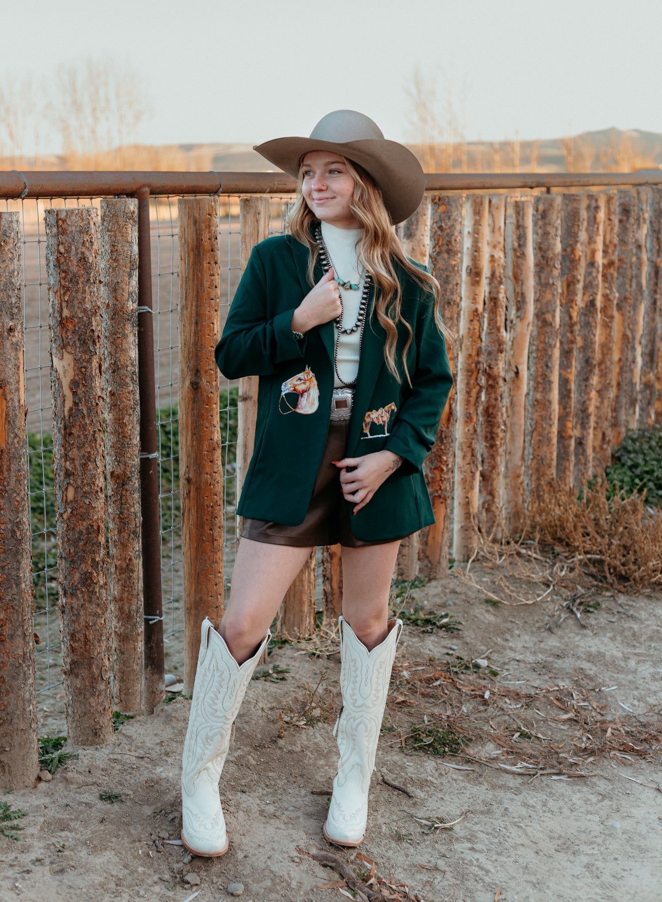 Horse of the West Lasso Blazer (Kelley Green)
