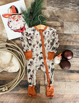 Broncin' Christmas Pajamas (Baby/Toddler/Youth)