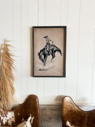 Ride Em’ Rustic Cowboy Sign (see description on website for extra cost)