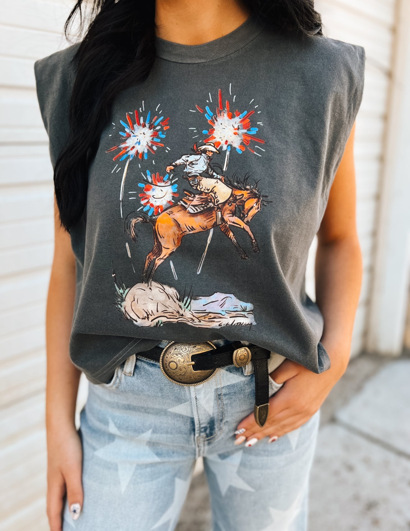 Cody Freedom Muscle Tank