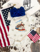 Cowgirls Wild And Free Cream Stars(Infant/Toddler)