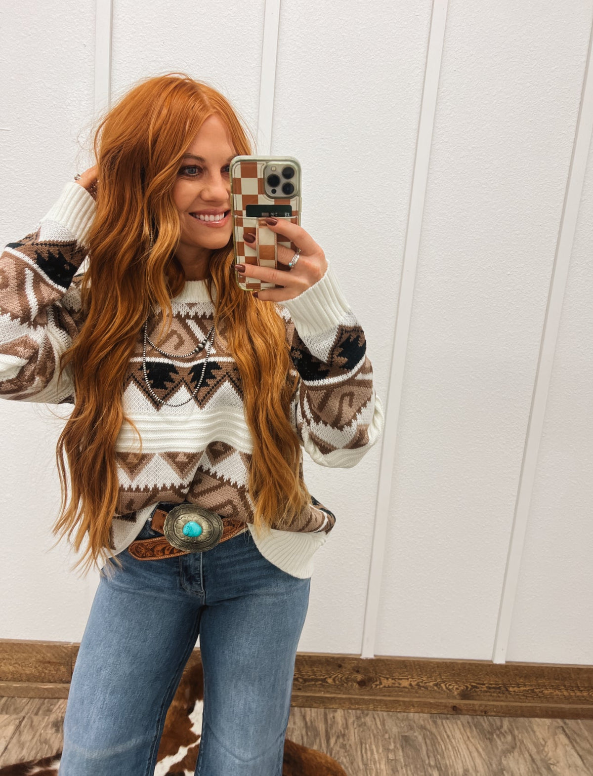 Aztec Amigo Sweater Tops - Sweaters