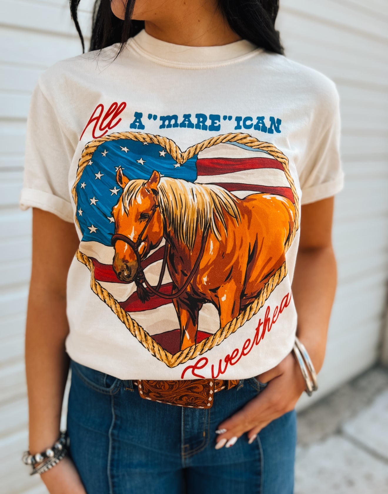 All A ’Mare’ican Sweetheart Tee