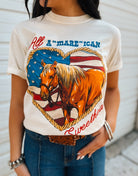 All A ’Mare’ican Sweetheart Tee