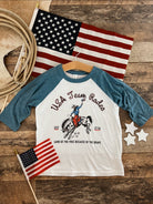 USA Team Rodeo Bronc Raglan Tee – Toddler
