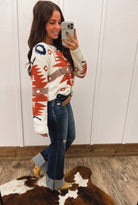 (Restocking)Comfort Cowboy Cuffed Flare Denim (P1313F)